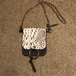 Canoe Crossbody Leather Bag